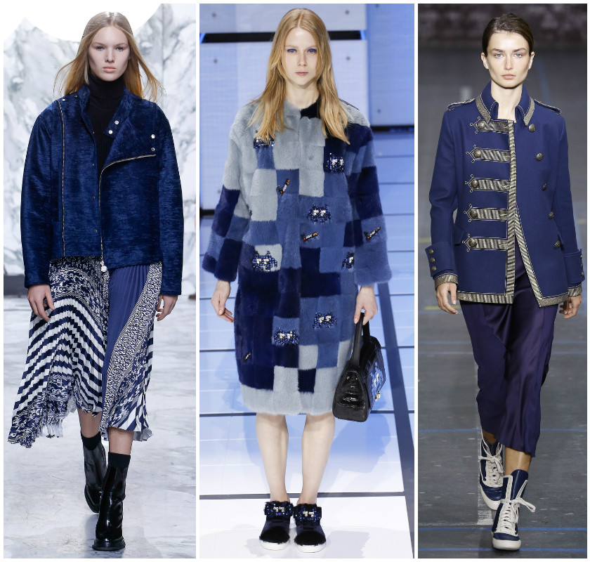 Цвет riverside в коллекциях fall 2016\17